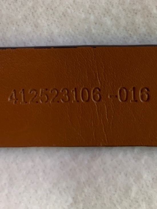 Ralph Lauren Pastel Blue Leather Belt main image 15